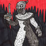 Art The Clown with a Gun