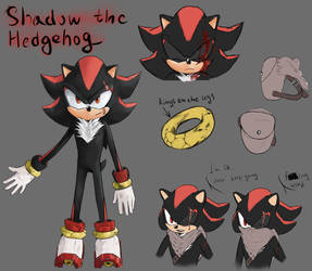 Shadow The Hedgehog. Concept art