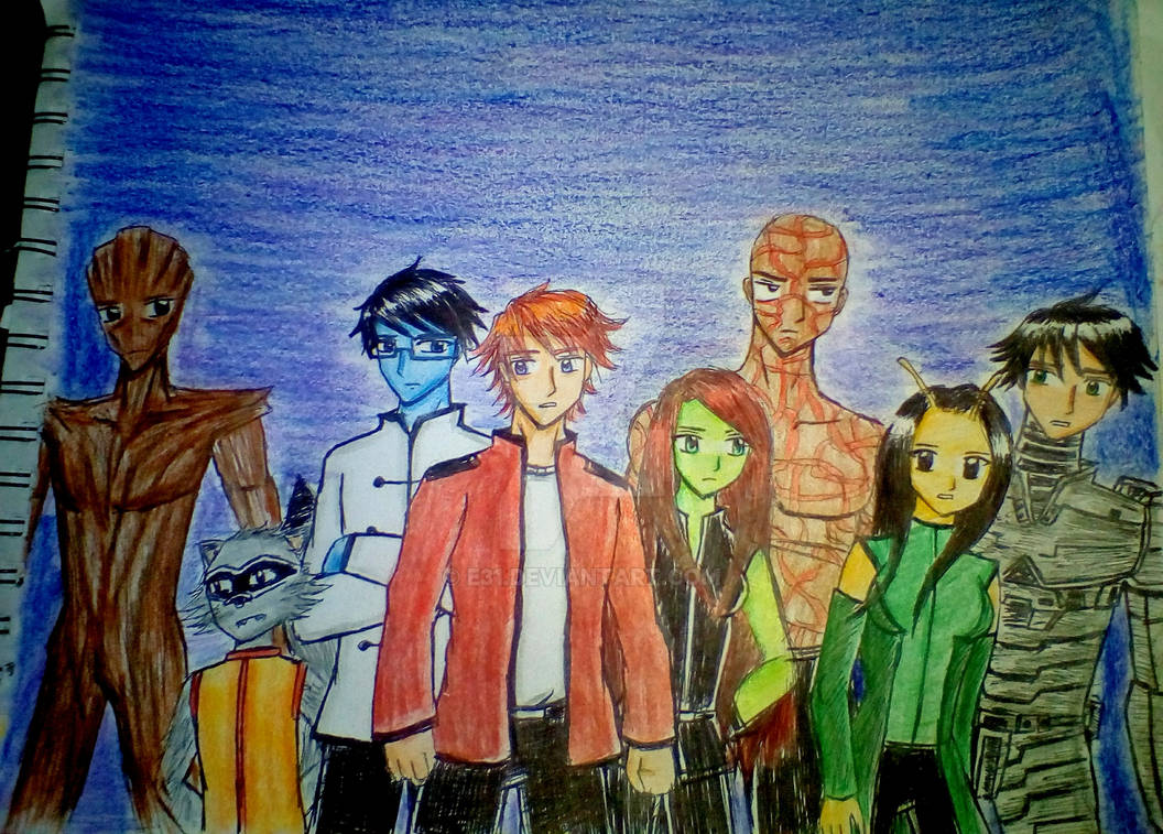 Forerunner Character Forerunner meets the Guardians (Colored) by e31 on DeviantArt
