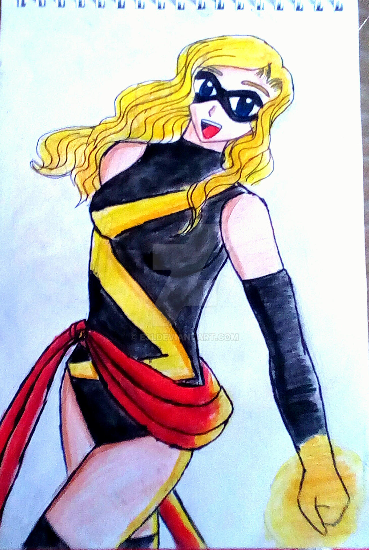 Ms. Marvel/Carol Danvers by e31 on DeviantArt