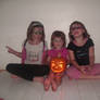 Girls with pumpkin 2012