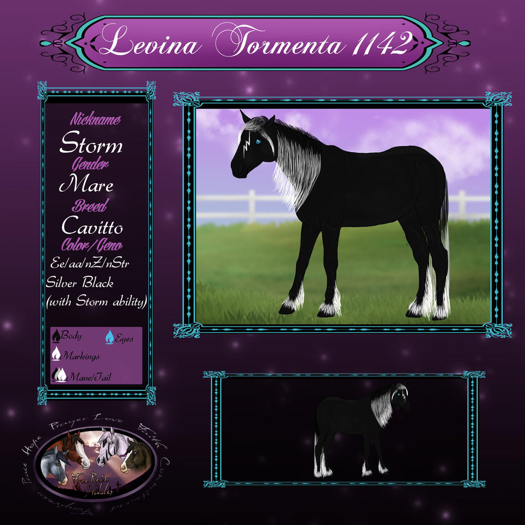 1142 Levina Tormenta - SOLD