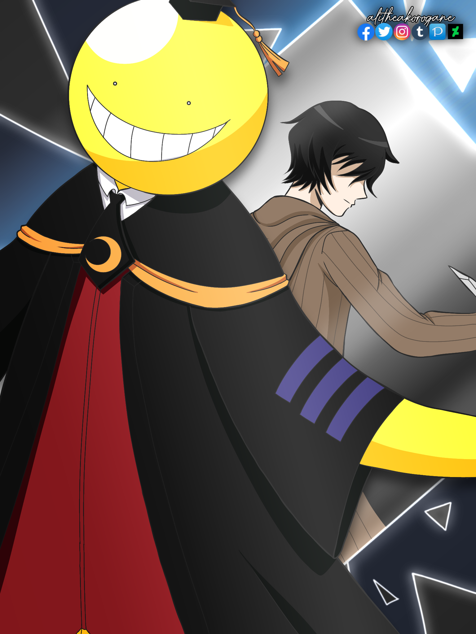 Koro-sensei, The Teacher of Class 3-E by alitheakorogane on DeviantArt