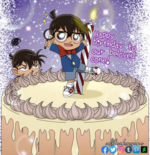 Happy birthday, Conan-kun/Shinichi-kun! 