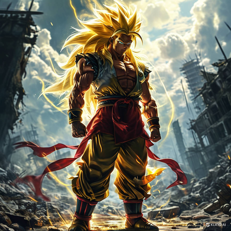 Bulky Form Super Saiyan 3 form by doncarloz85 on DeviantArt