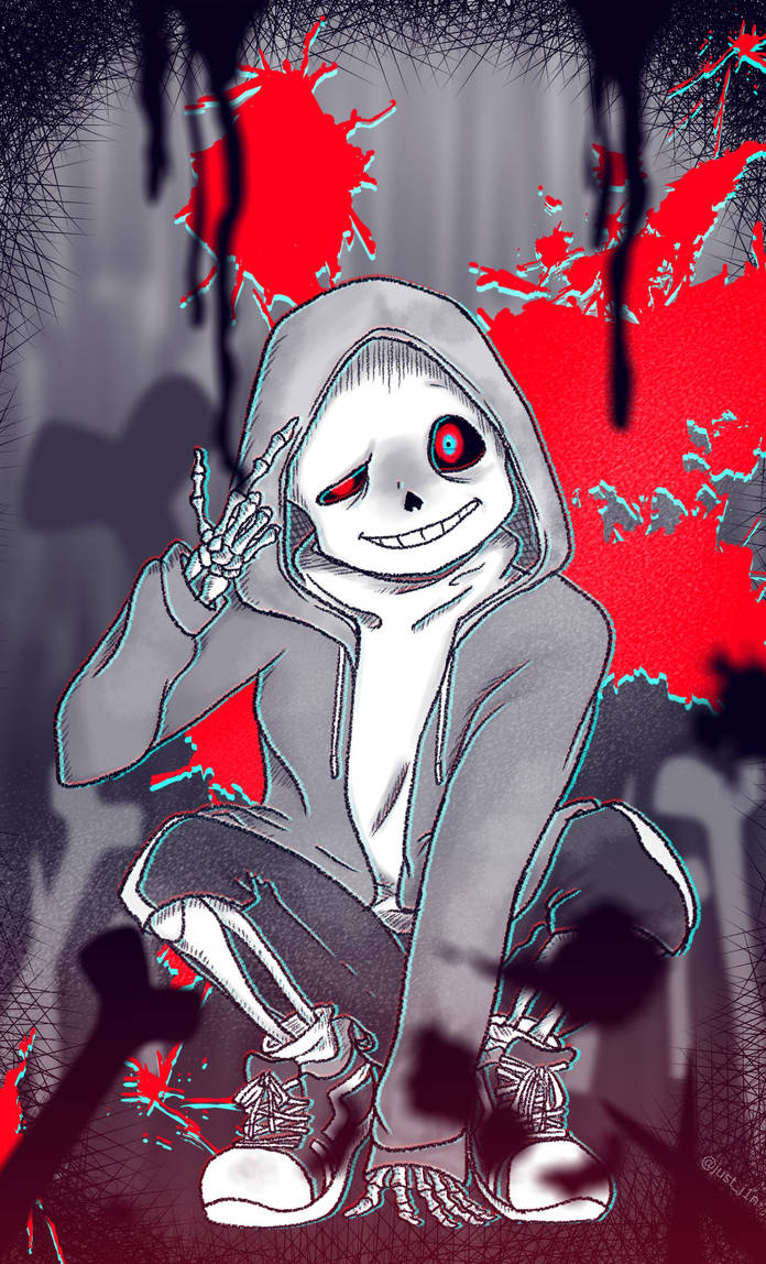 Dusttale Murder Sans By J1NJ1N On DeviantArt dusttale-murder-sans-by-j1nj1n-on-deviantart