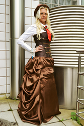 Steampunk Integra Hellsing