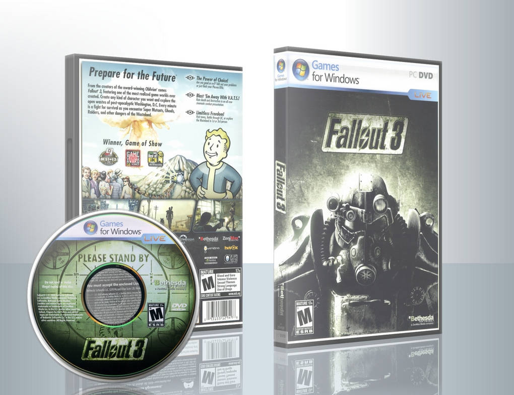 Fallout 3 - Boxart by trixke on DeviantArt