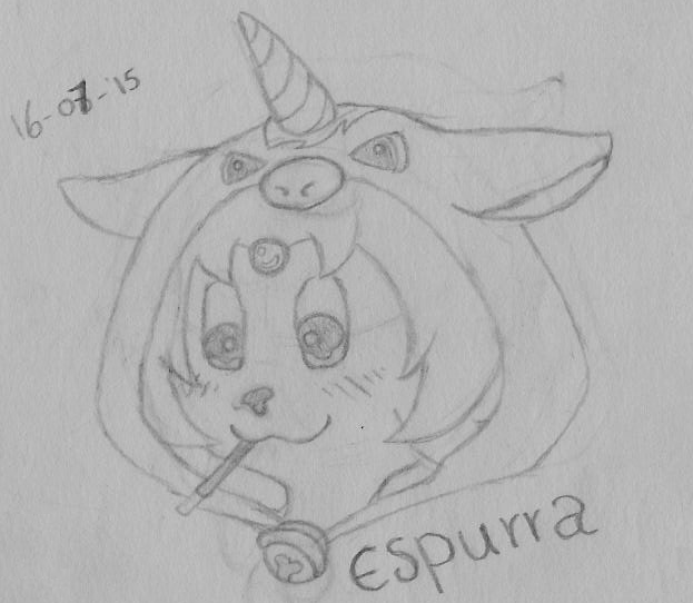 Kigurumi headshot - Espurra