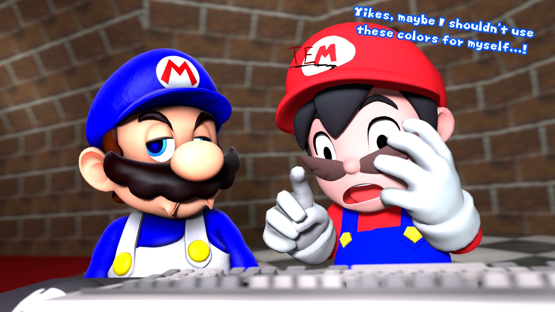 Mario Playing Keyboard Mario pasting the keyboard by supermariosmg4 on DeviantArt