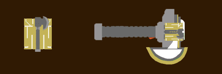 Axe Weapon Cube by yoanbltg on DeviantArt