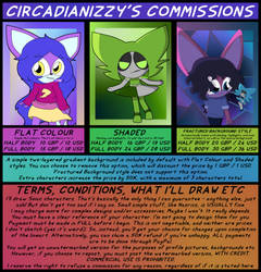 Open commissions!