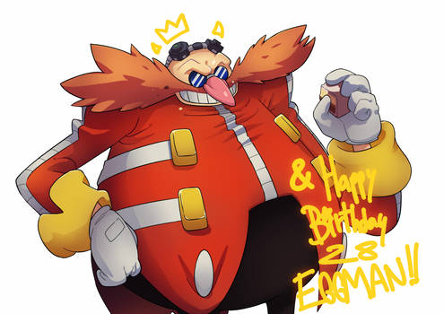 Happy Birthay 28 Eggman!!