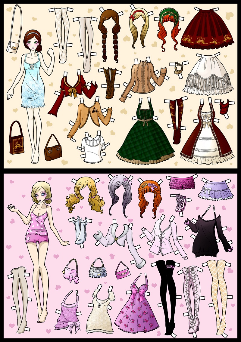 dress up dolls pt.2