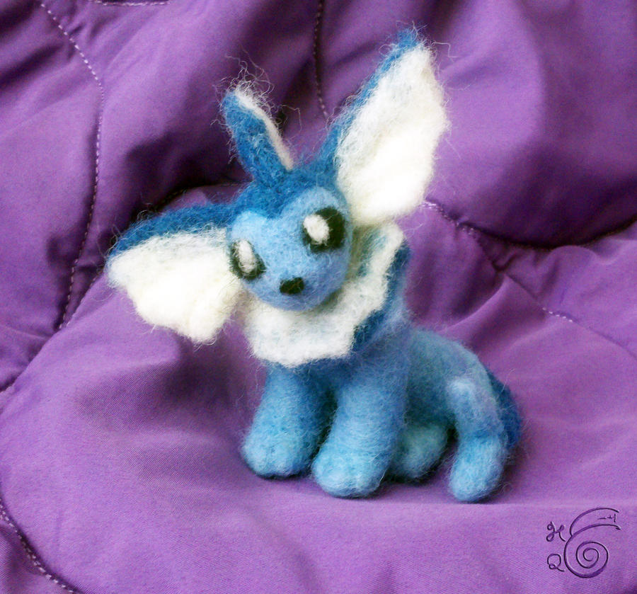 Vaporeon - Felted +REDONE+