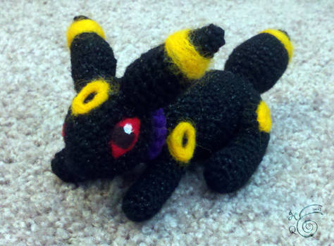 Miniature Crocheted Umbreon