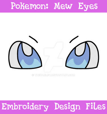 Mew Eyes [EMBROIDERY FILE]