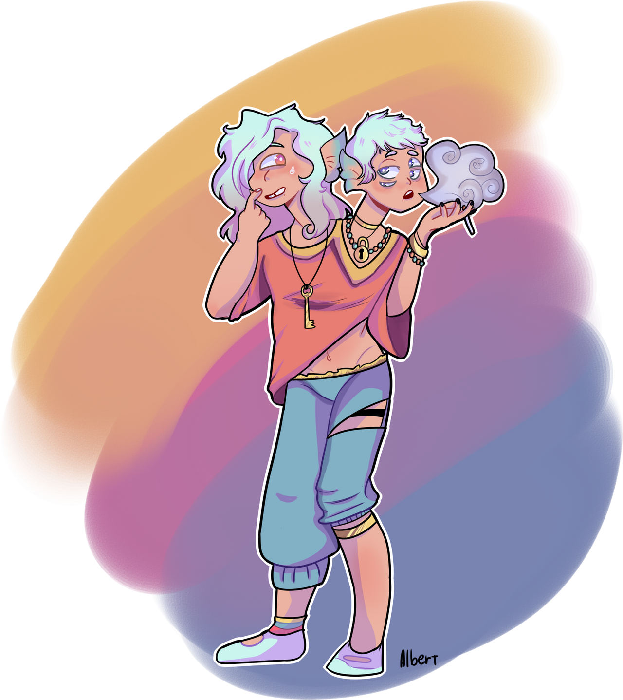 Deviantart Al AL BERT by FeefeeIsSmol on DeviantArt