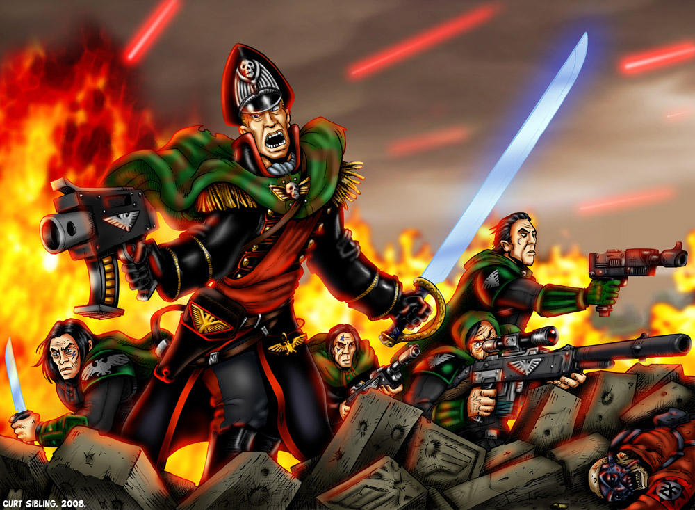 Gaunt's Ghosts by curtsibling on DeviantArt