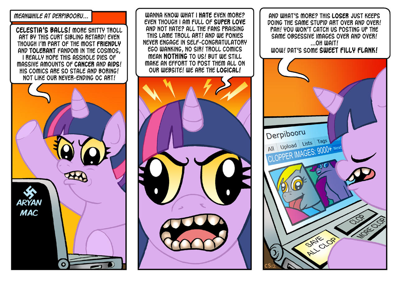 Pony Stalemate by curtsibling