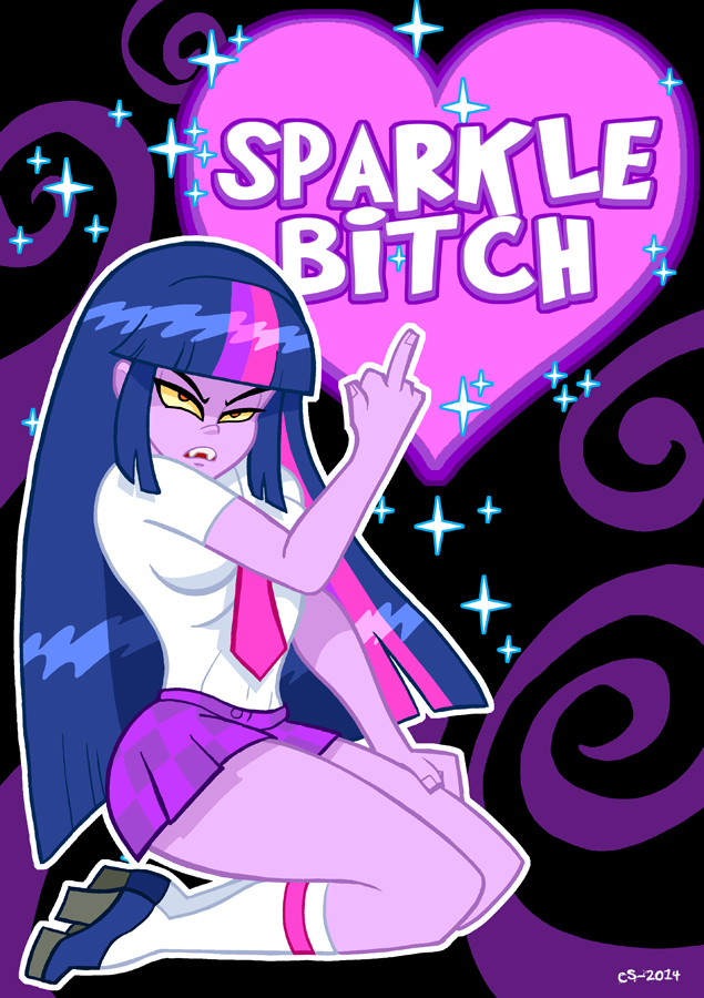 Sparkle Bitch Teeshirt Design