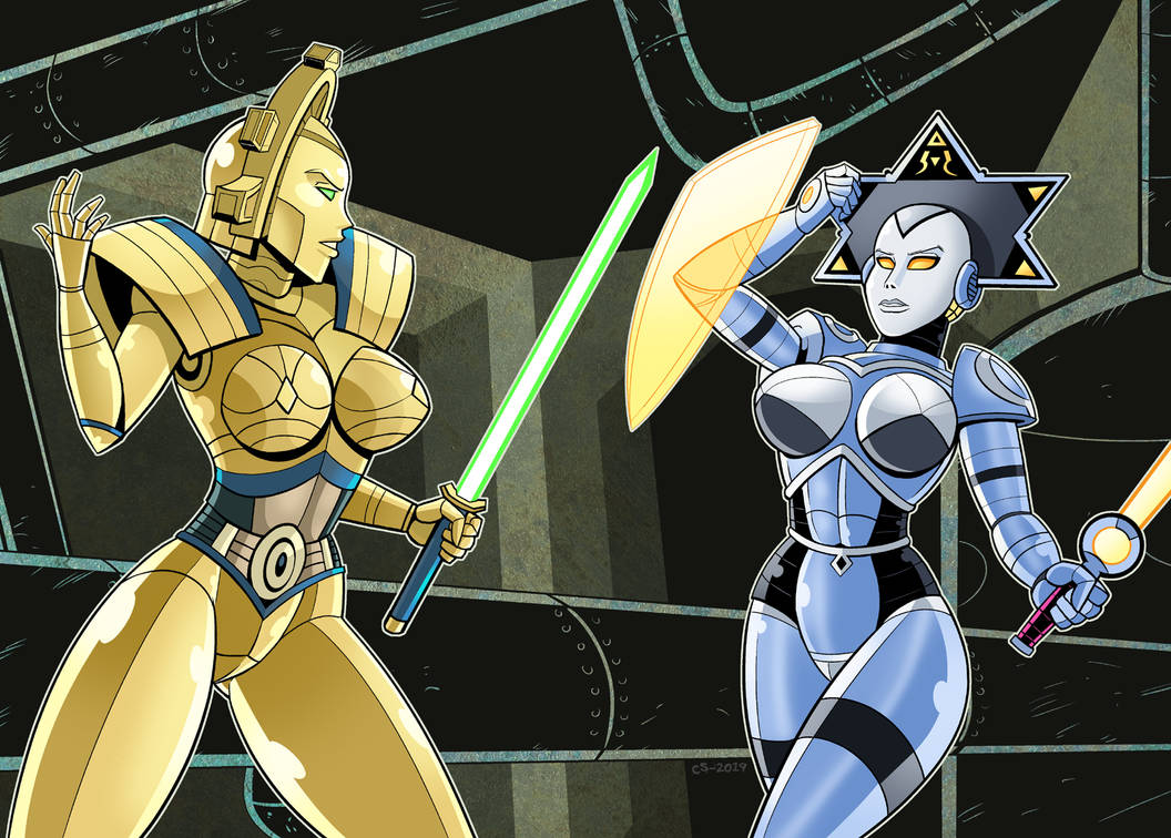 Metal Goddess Duel by curtsibling on DeviantArt