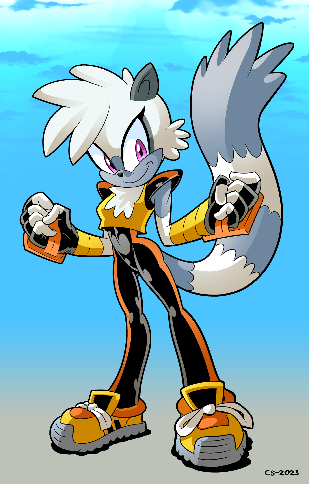 Tangle The Lemur by curtsibling on DeviantArt