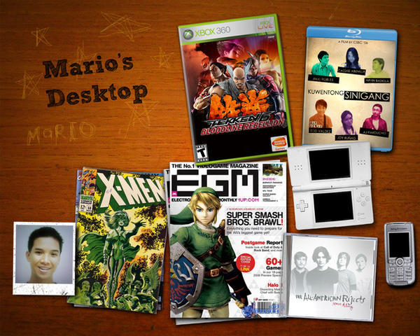 Gaming Computer Desktop Deviantart Desktop by mariow08 on DeviantArt
