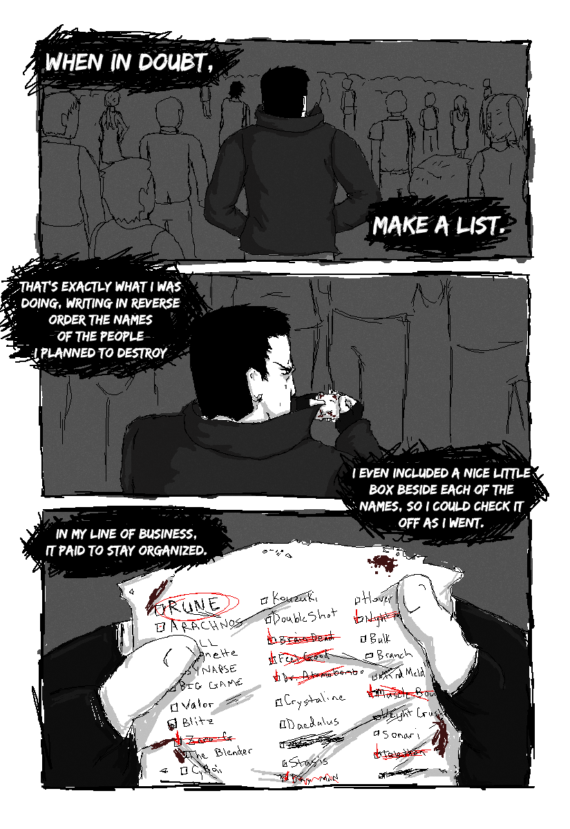 The List Episode 01 page 01