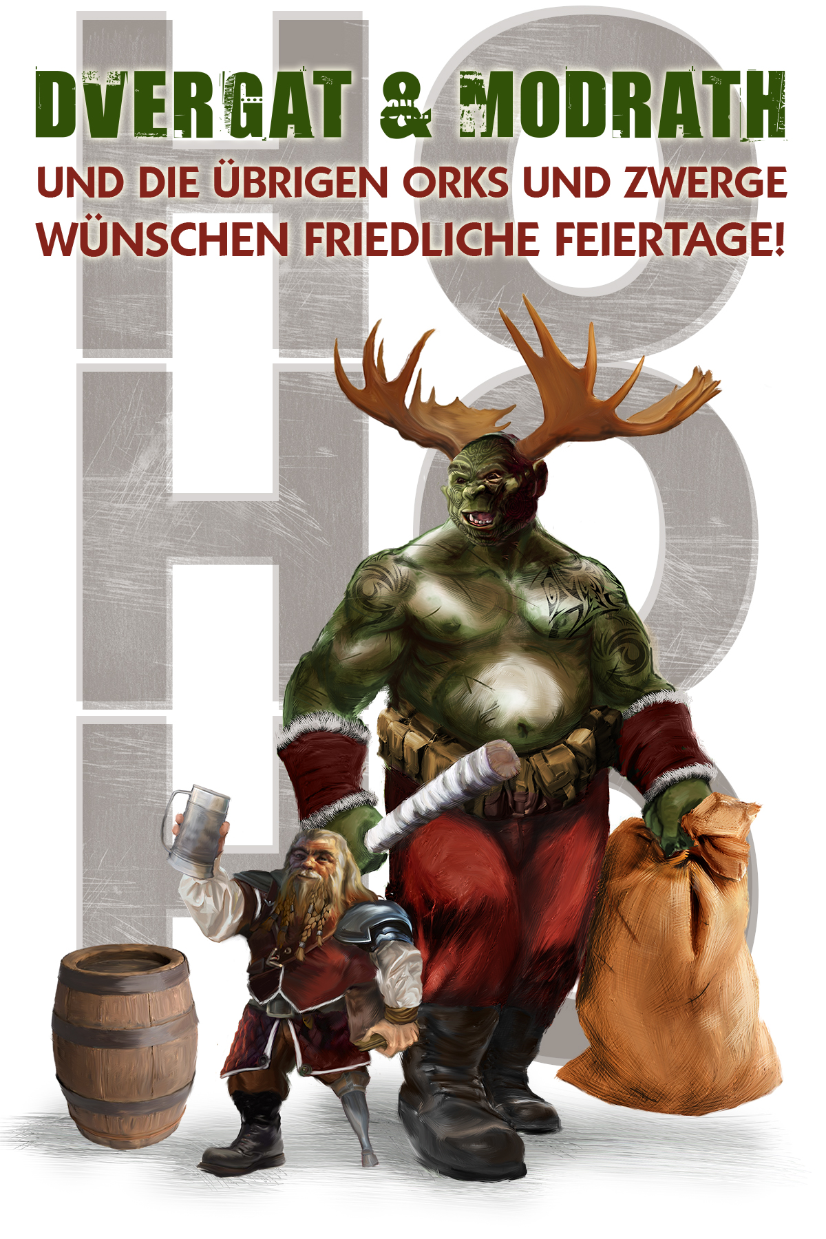 Orks vs. Zwerge - Rohes Fest euch allen