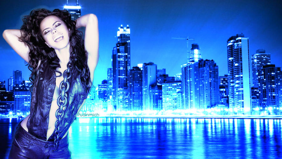 INNA light blue Wallpaper by pudinmich on DeviantArt