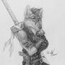 Cloud Strife In Anthro