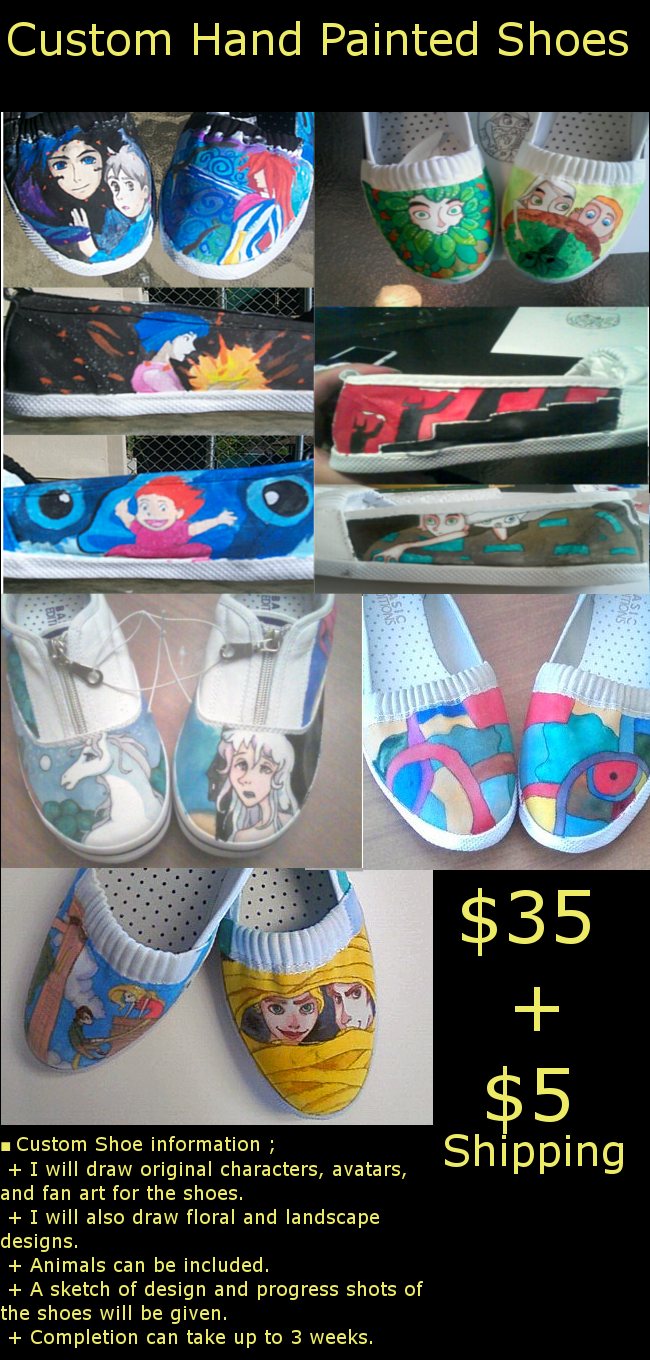 Custom Shoe Comission Info