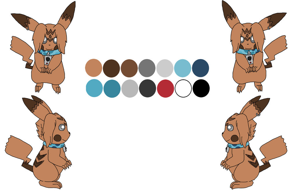 (C) Russel pikachu ref by MagicCrystal280 on DeviantArt