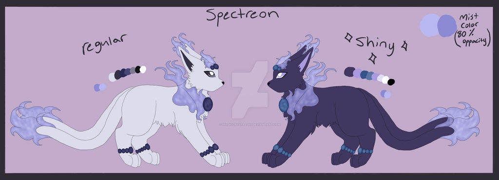 Spectreon species sheet by MagicCrystal280 on DeviantArt