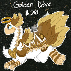 Golden Dove Pluffy Adopt (closed)