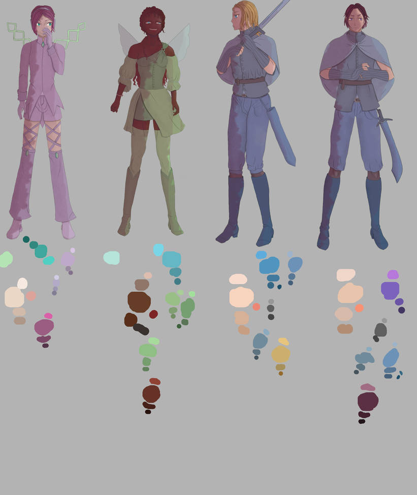 Winx Characters redesigns by Lilas1739 on DeviantArt