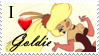 I heart Goldie Stamp