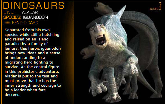 Aladar Raptors Attack Dinosaur Aladar Card by dinosaurman217 on DeviantArt