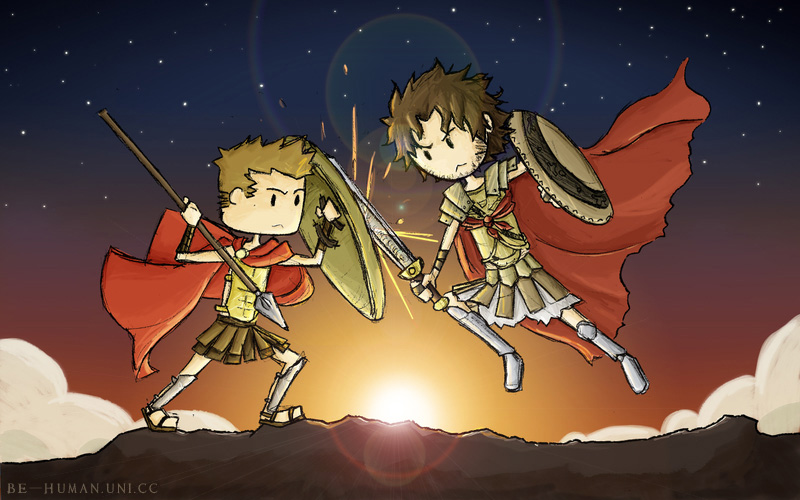 Spartan Buble Gladiator Groban By Kiwi Kun On Deviantart