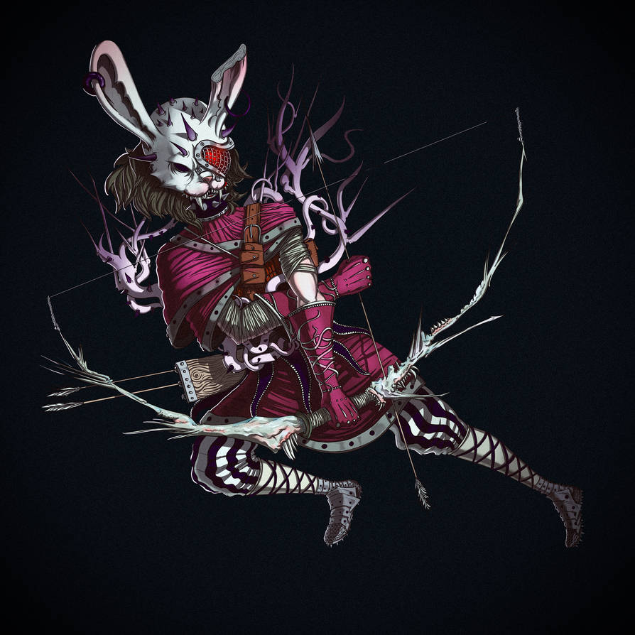 Rabbit Archer by clawzjpg on DeviantArt