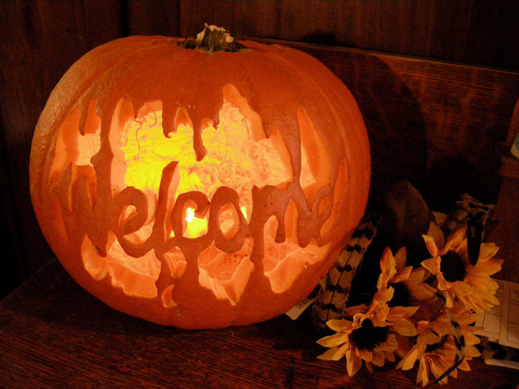 Welcome Pumpkin Carving