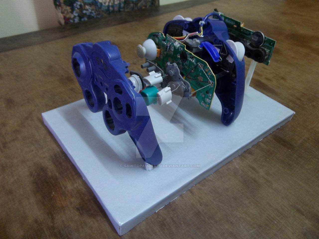 Exploded View: Nintendo GameCube controller 01 by SaintoPauloAyu on ...