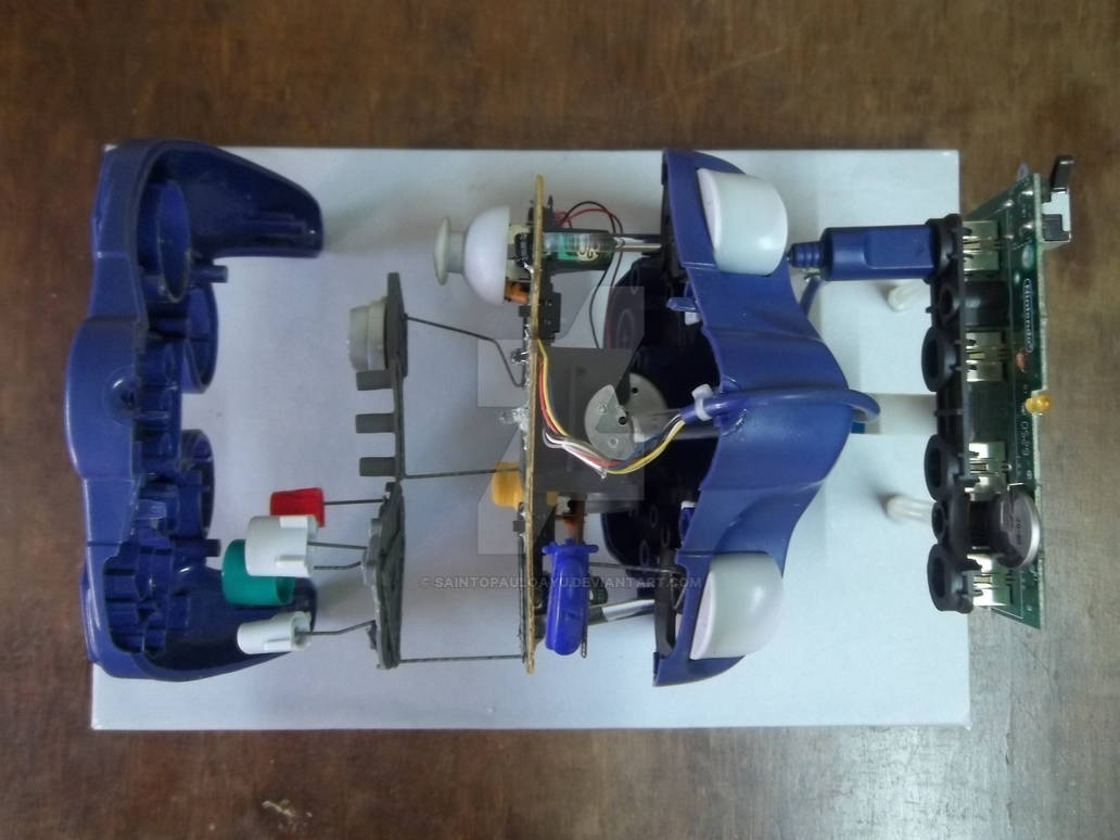 Exploded View: Nintendo GameCube controller 05 by SaintoPauloAyu on ...