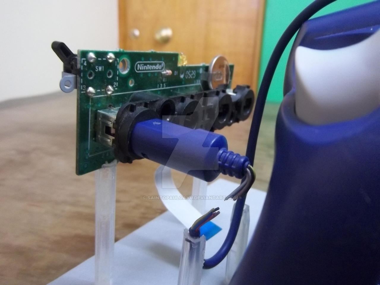 Exploded View: Nintendo GameCube controller 07 by SaintoPauloAyu on ...