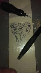 (WiP) Pony Heart Bookmark - Octavia