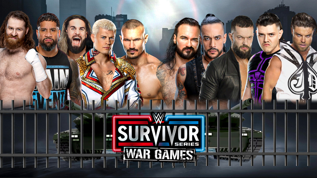 WWE Survivor Series WarGames 2023 Concept Art. by actiondreammania on  DeviantArt