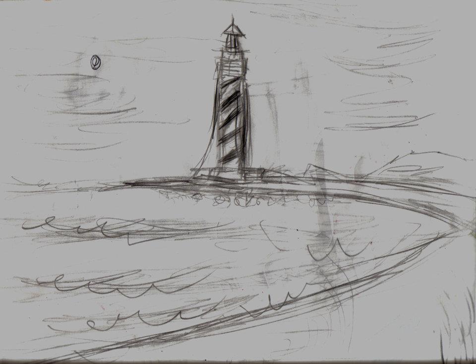 lighthouse sketch 2