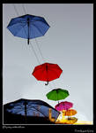 Flying umbrellas 1 by kos5tas