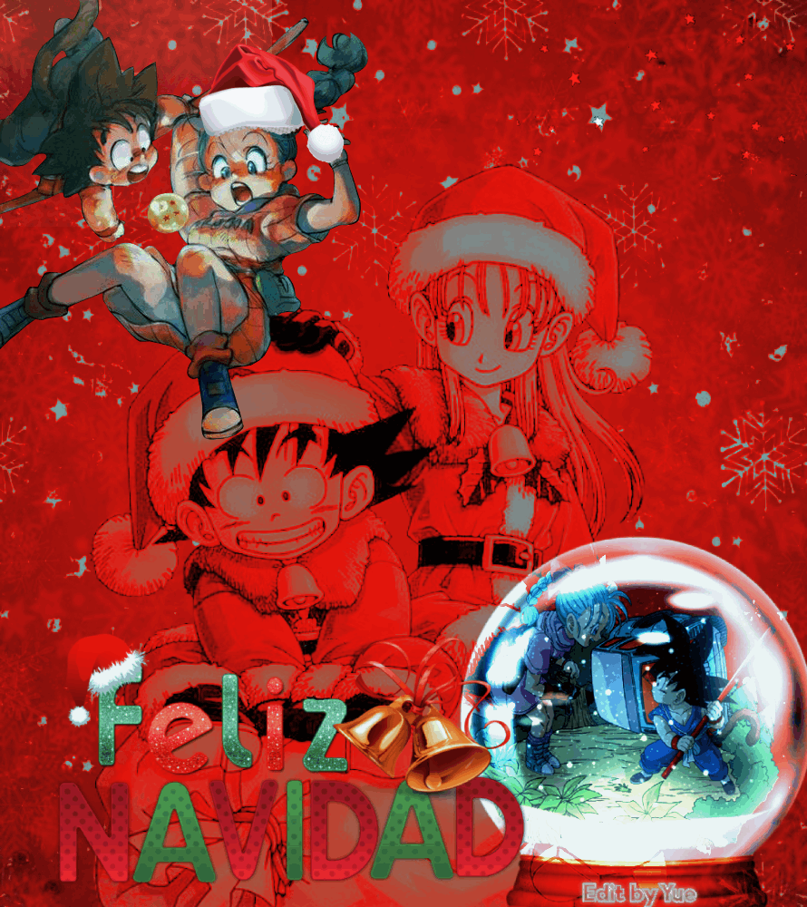 Edit Navidad Goku y Bulma by DreamYue on DeviantArt